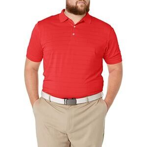Callaway Opti-Dri Performance Golf Polo Red Short Sleeve Shirt Men Sz Large